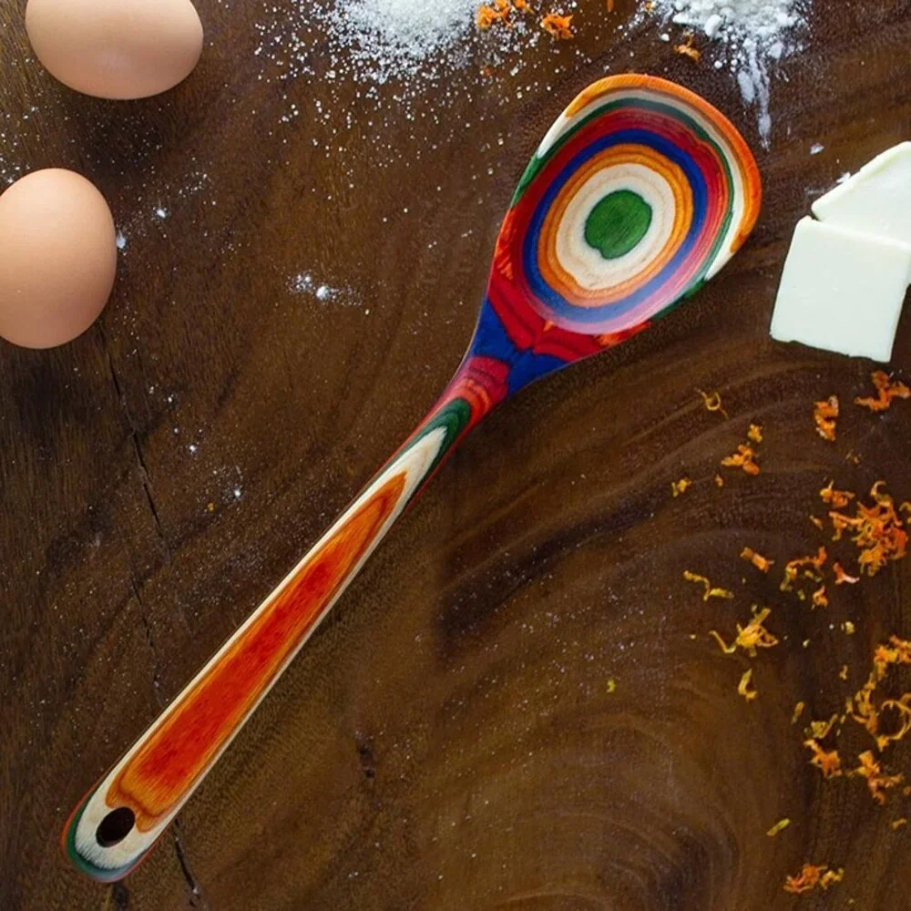 NEW Wooden Cooking Spoon Safe for Nonstick - Picture 3 of 7